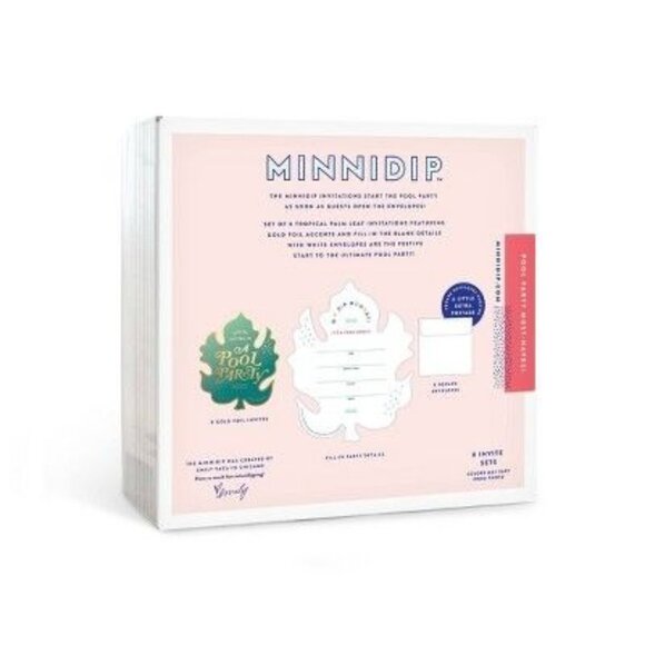 Minnidip Palms Invites, Party Decorations and Accessories - Picture 2 of 3